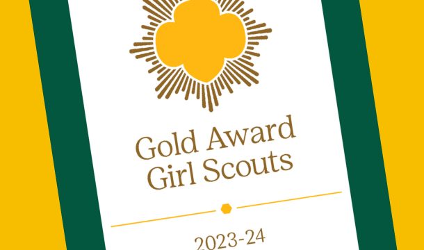 Gold Award Girl Scout Yearbook