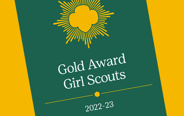 Gold Award Girl Scout Yearbook