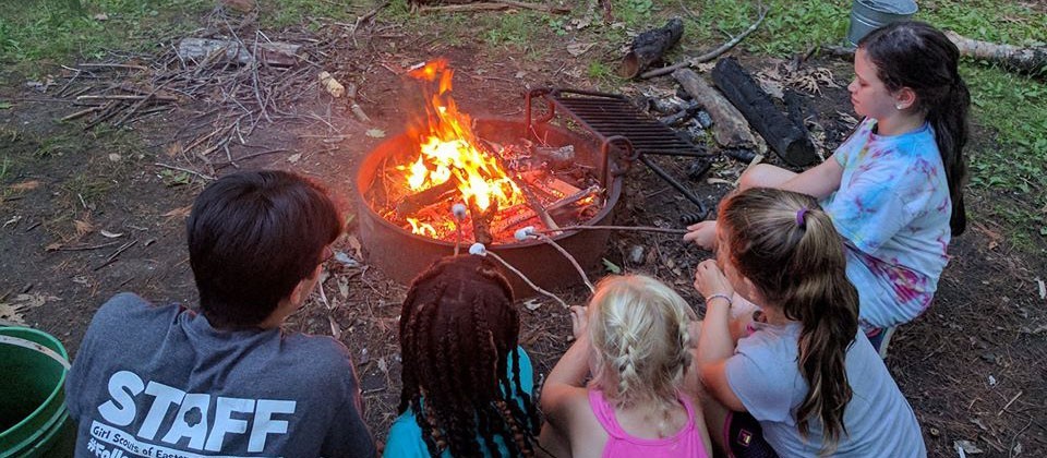 Girl Scouts at Day Camp Girl Scouts at Day Camp