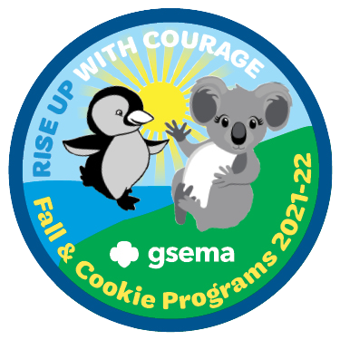 2021 GSEMA Crossover Patch: Fall & Cookie Programs 2021-22. Rise up with courage.