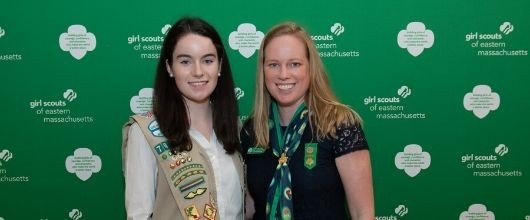 GSEMA CEO Caitríona Taylor pictured alongside a GSEMA Scholarship winner GSEMA CEO Caitríona Taylor pictured alongside a GSEMA Scholarship winner