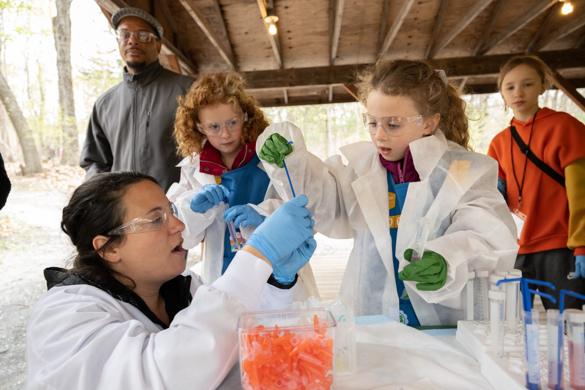 Girl at STEM Fest