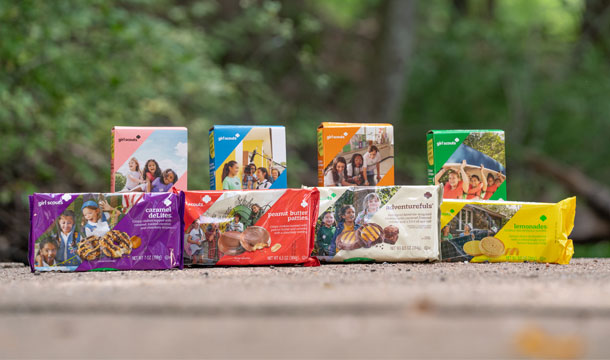 boxes of cookies