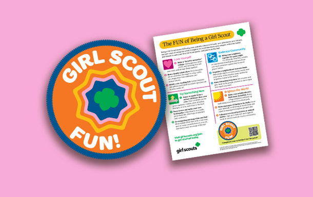 Try Girl Scouts before you join! 